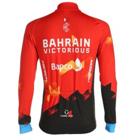 Maglia 2021 Team Bahrain Victorious N001 Manica Lunga